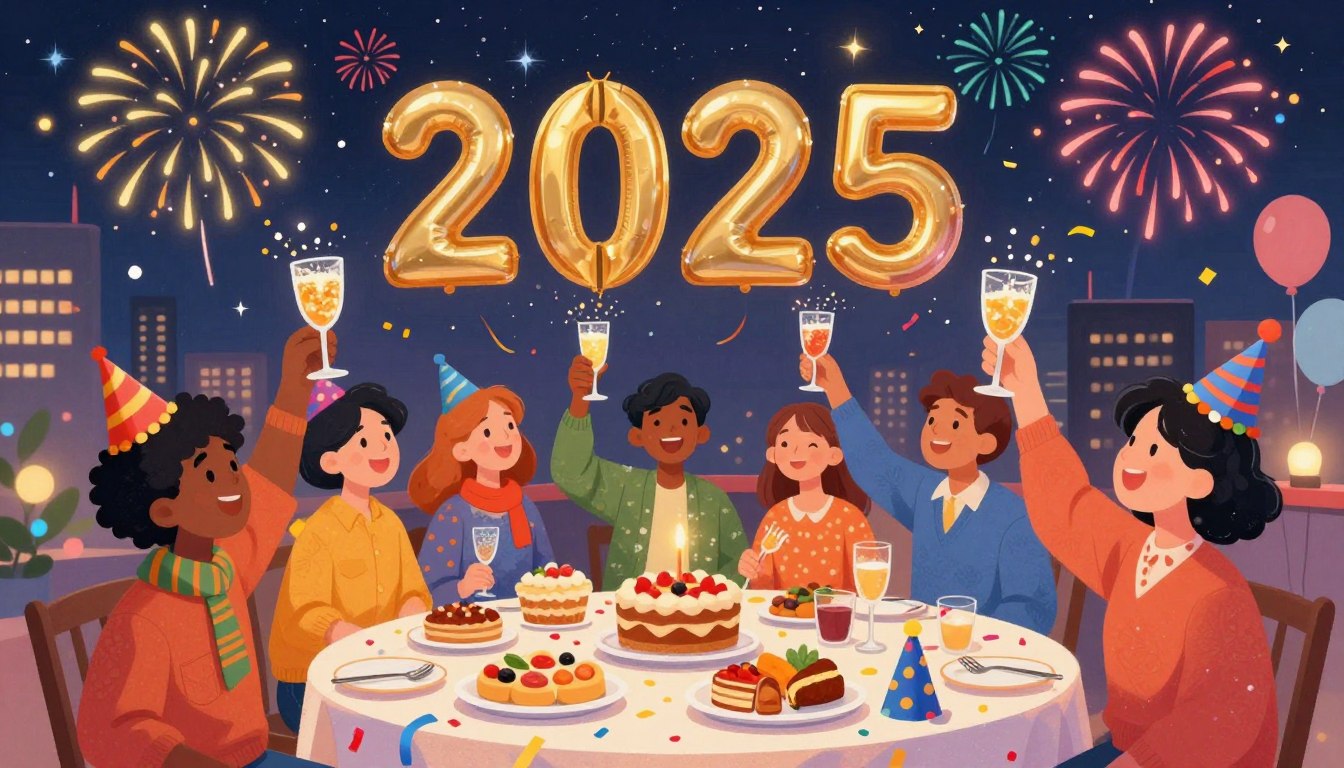Śmieszne życzenia na nowy rok 2025