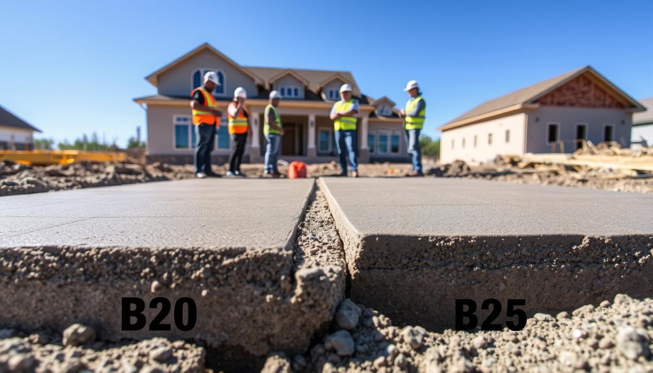 Jaki beton na fundament b20 czy b25