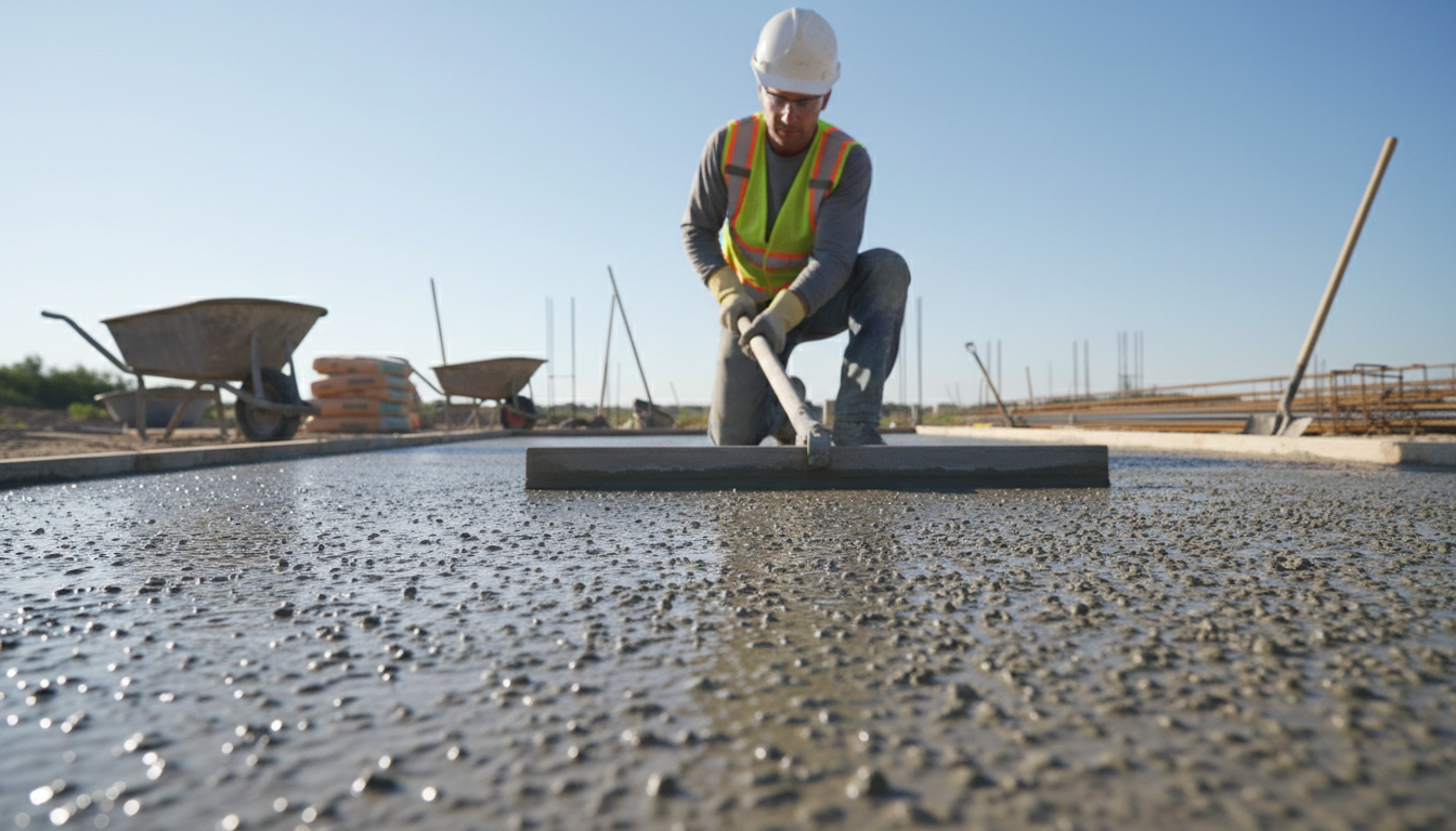 ile schnie beton w ziemi
