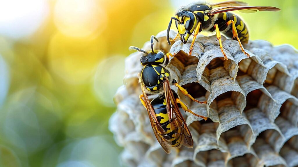 Osy i szerszenie pod dachem – dlaczego samodzielne usuwanie gniazda bywa groźne?